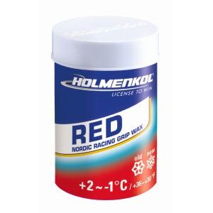 HOLMENKOL Grip red +2°C/-1°C