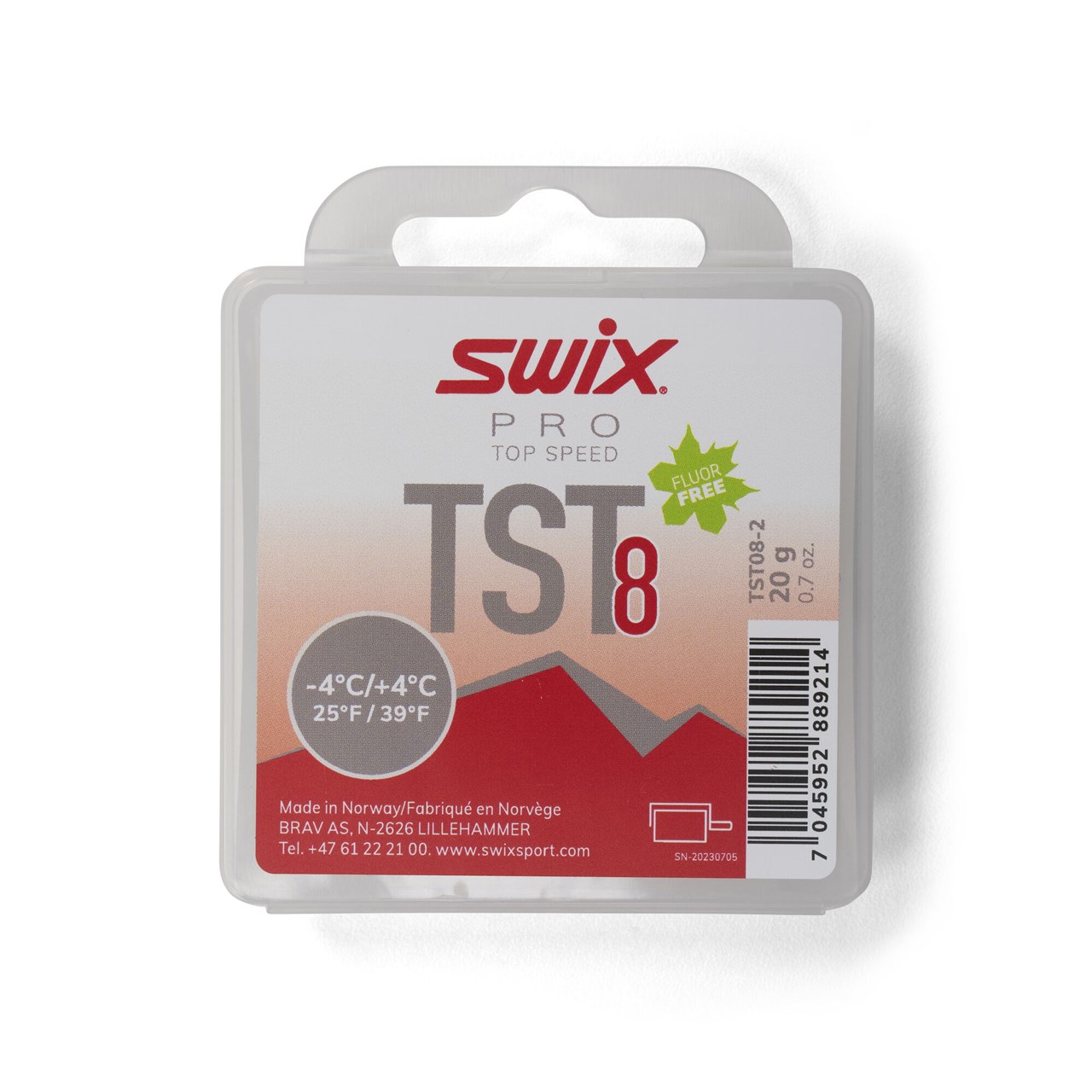 SWIX   TS8 Turbo Red, -4°C/+4°C, 20g