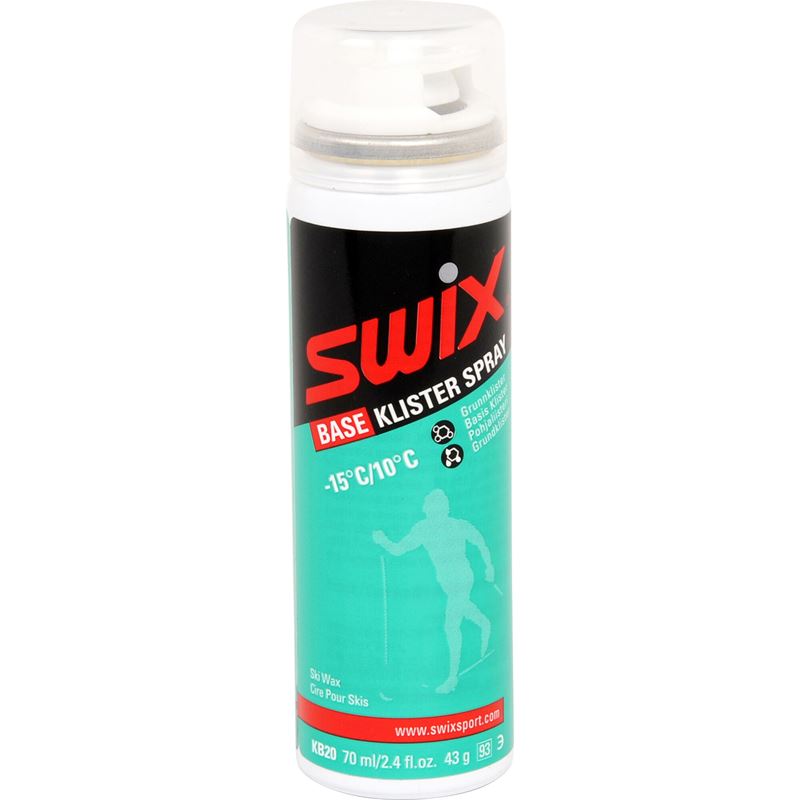 SWIX KB 20 BaseKlister Spray grün, 70ml
