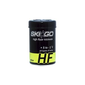 SKIGO HF Yellow kick wax +4~0°C
