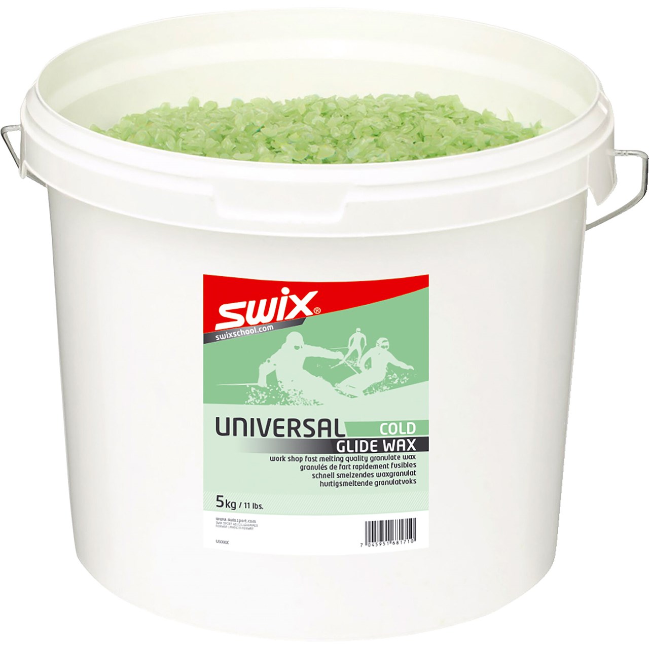 SWIX U5000C Uni wax cold Pellets 5000g