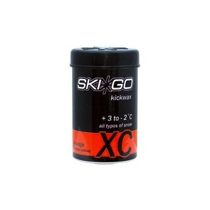 SKIGO XC Orange kick wax +3~-2°C 